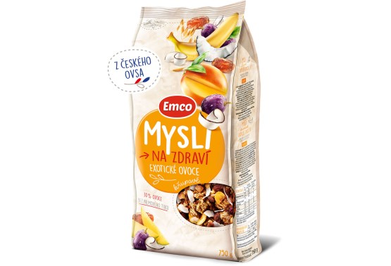 Mysli - Chrumkavé s kúskami ovocia 750g