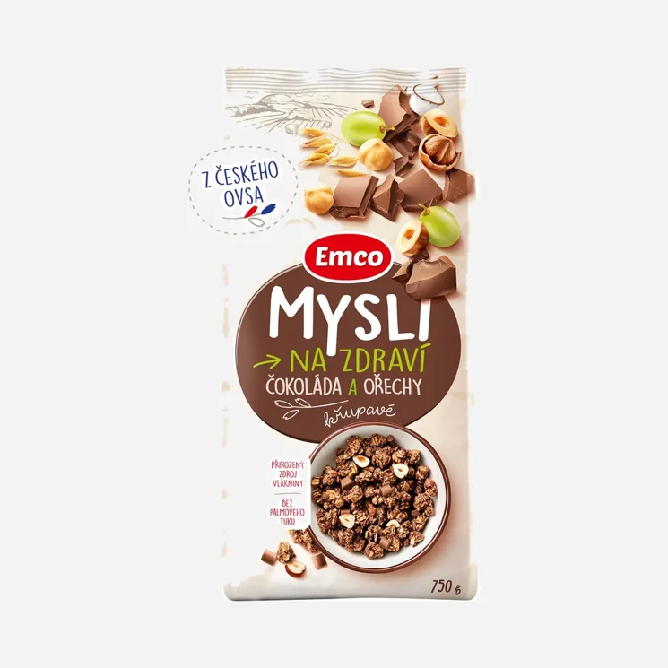 Mysli - Čokoláda a orechy