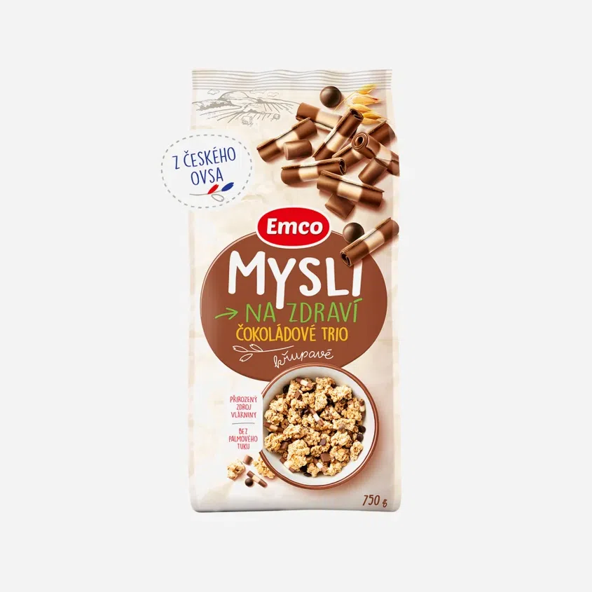 Mysli - Čokoládové trio 750g