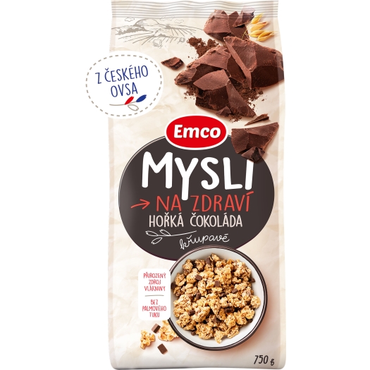 Mysli - Horká čokoláda 750g