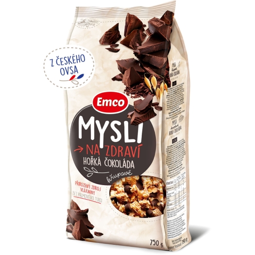 Mysli - Horká čokoláda 750g
