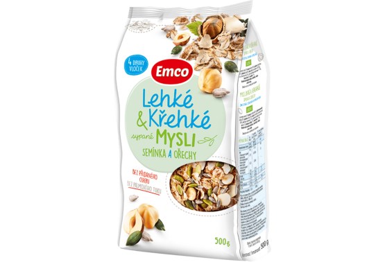 Mysli Ľahké a krehké - semienka a orechy