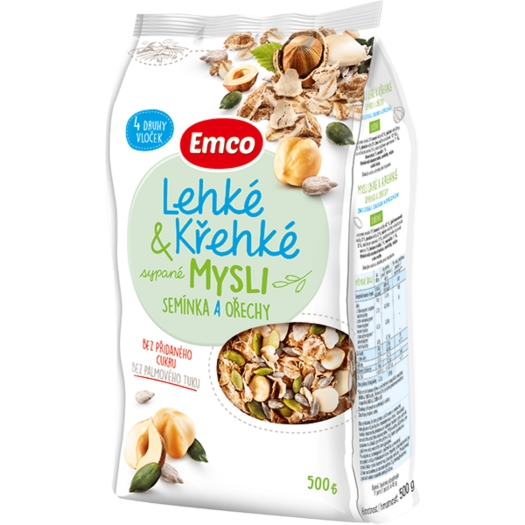 Mysli Ľahké a krehké - semienka a orechy