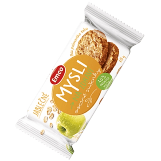 Mysli Ovsené sušienky jablčné 60g