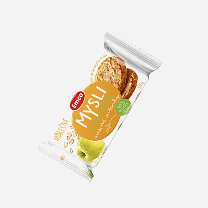 Mysli Ovsené sušienky jablčné 60g