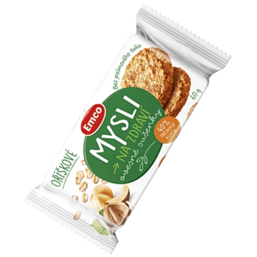 Mysli Ovsené sušienky orieškové 60g