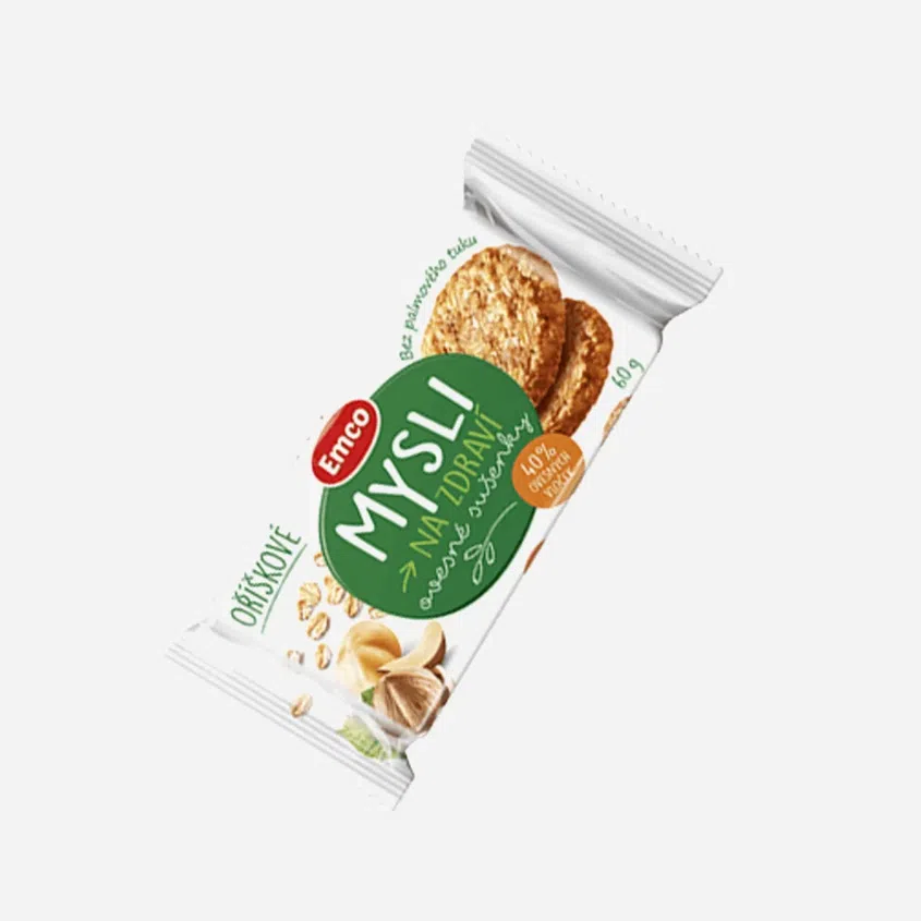 Mysli Ovsené sušienky orieškové 60g