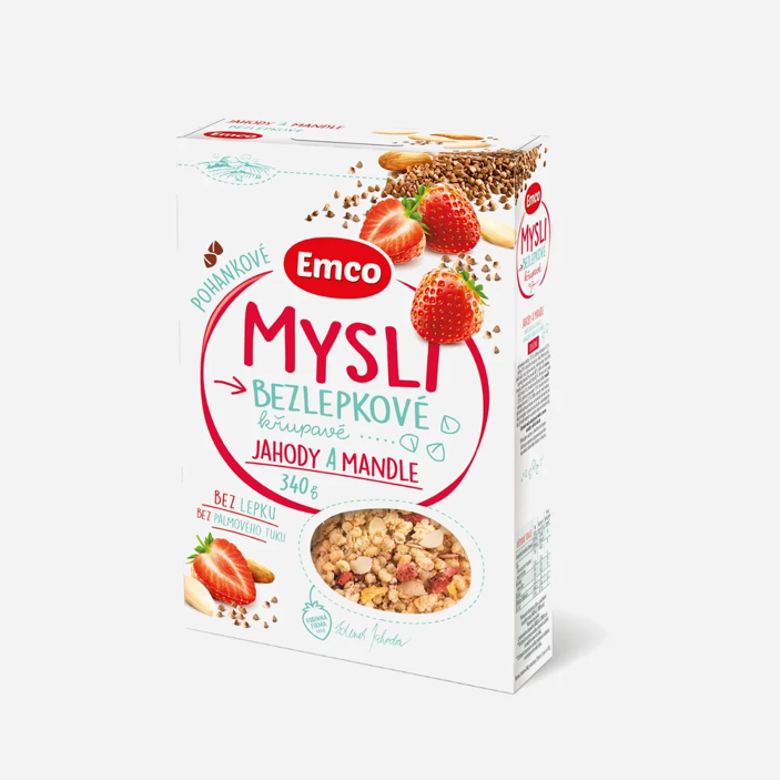 Mysli Pohánkové - Jahody a mandle