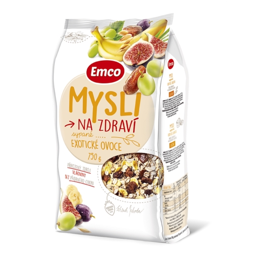 Mysli sypané Exotické ovocie
