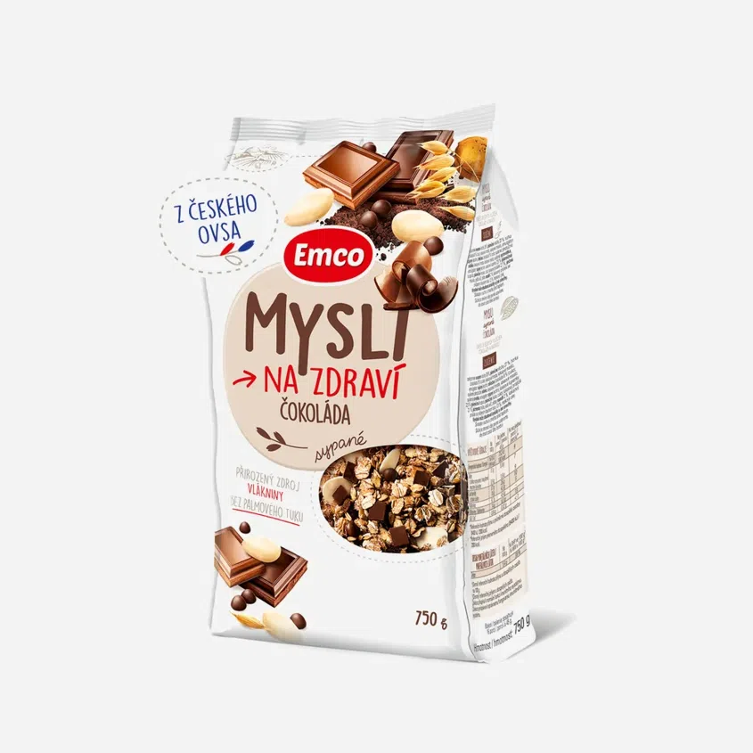 Mysli - Sypané s kúskami ovocia 750g
