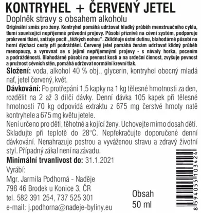 Nádej - Podhorná Alchemilka a červená ďatelina