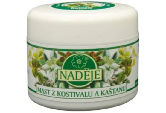 Nádej - Podhorná Masť z kostihoja a gaštanu