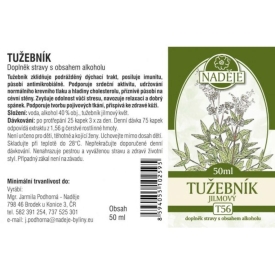 Náděje - Podhorná Túžobník brestový tinktúra z byliny