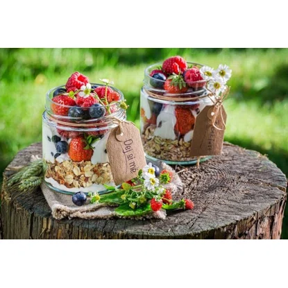 Naklíčené müsli s ovocím bez lepku