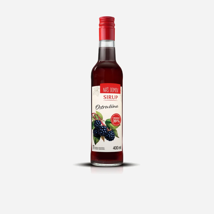 Náš domov sirup černica