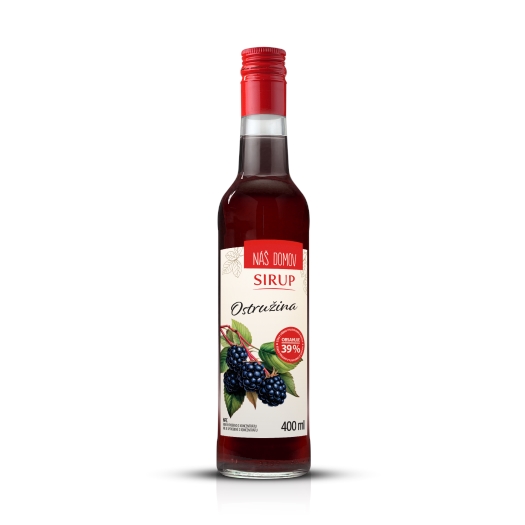 Náš domov sirup černica