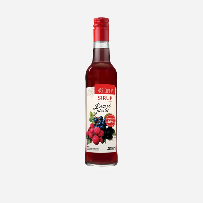 Náš domov sirup lesné plody