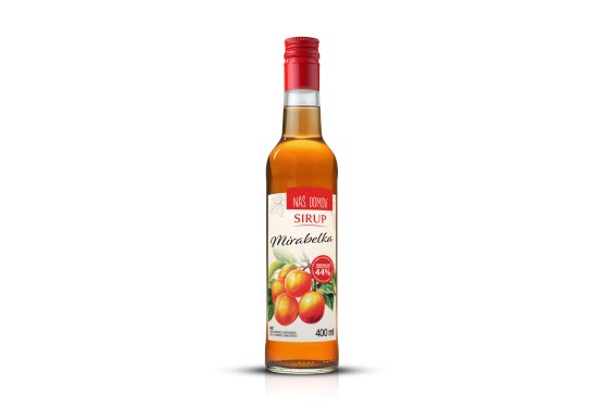 Náš domov sirup mirabelka
