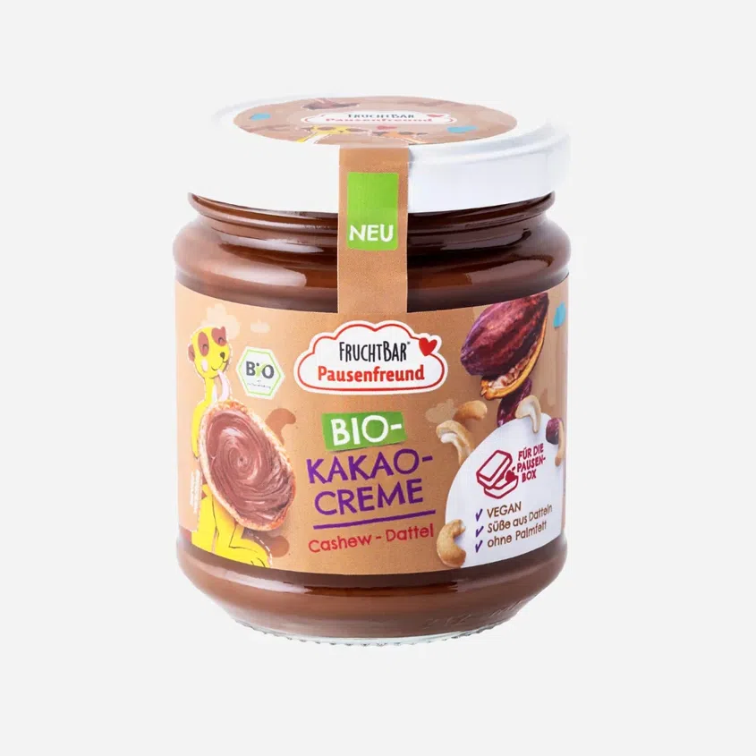 Nátierka kešu, datle, kakao BIO
