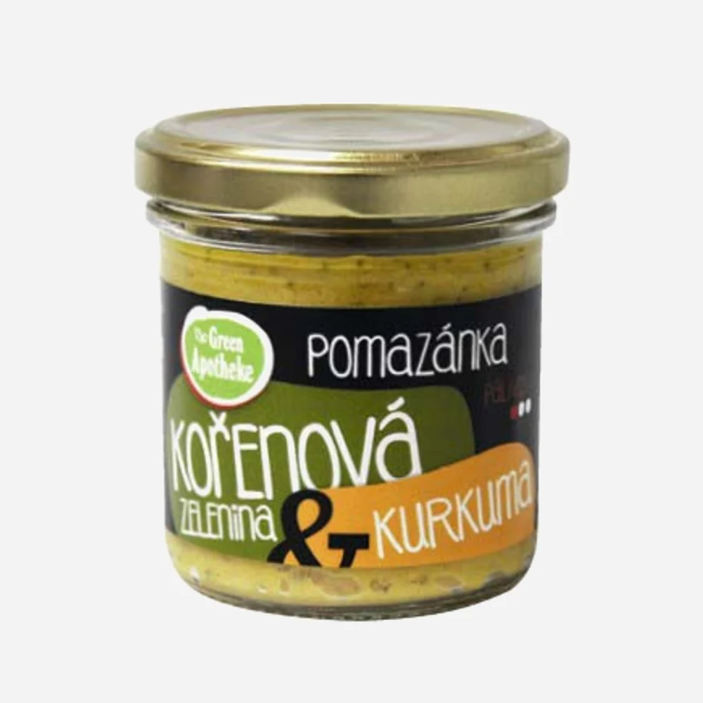 Nátierka koreňová zelenina a kurkuma