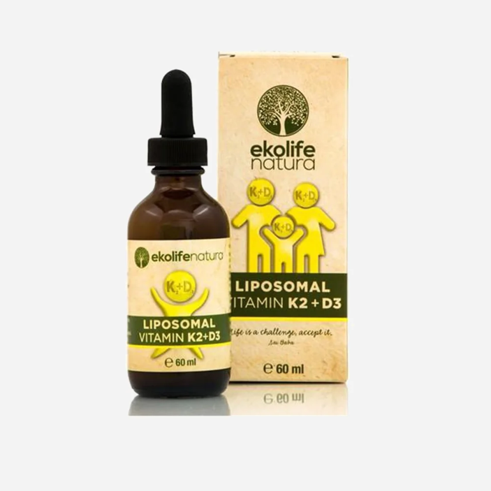 Natura Liposomal Vitamín K2 + D3