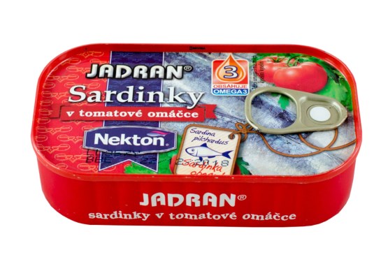 Nekton  Sardinky v paradajkovej omáčke