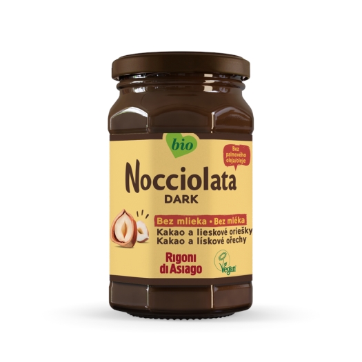 Nocciolata tmavá bez mlieka BIO