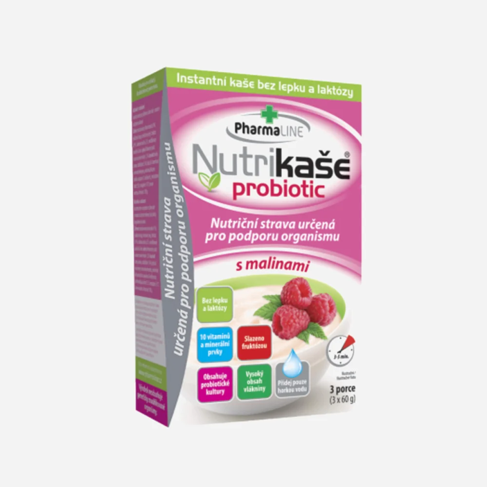 Nutrikaša probiotic s malinami