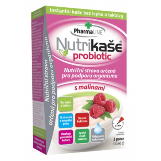 Nutrikaša probiotic s malinami