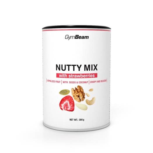 Nutty Mix s jahodami