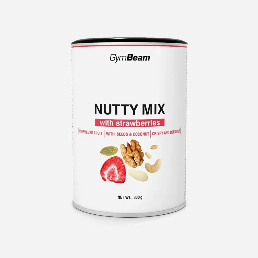 Nutty Mix s jahodami