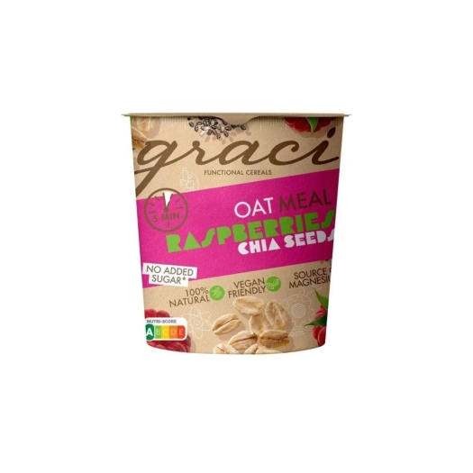 Oatmeal Maliny - Chia