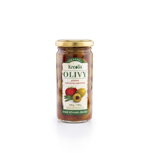 Olivy so sušenými paradajkami