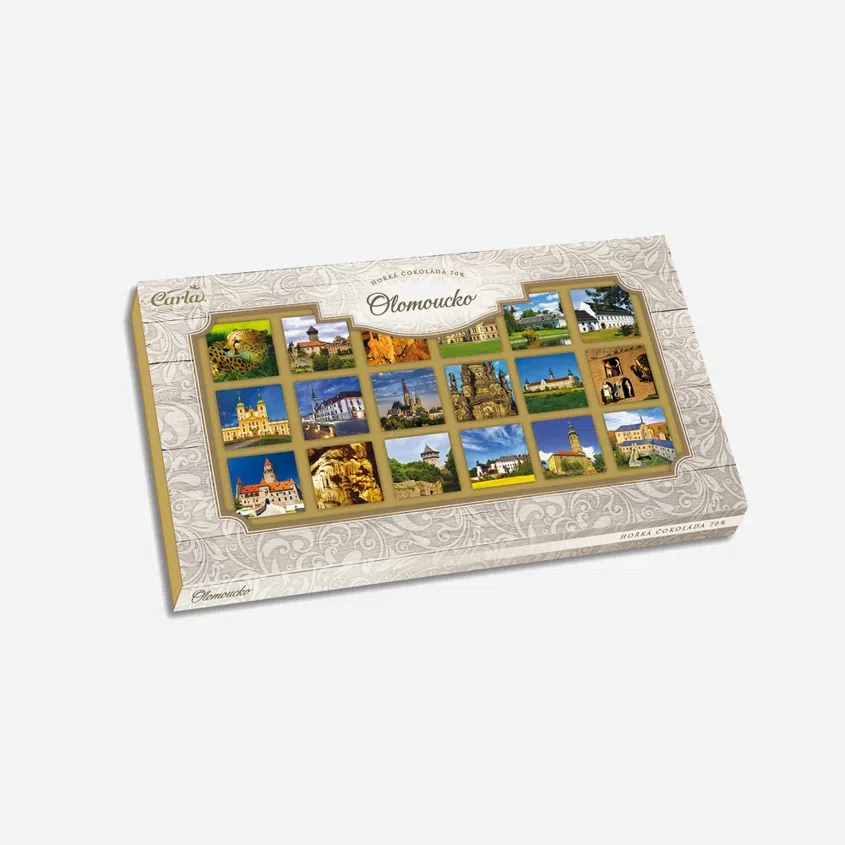 Olomoucko horké Neapolitánky 70%