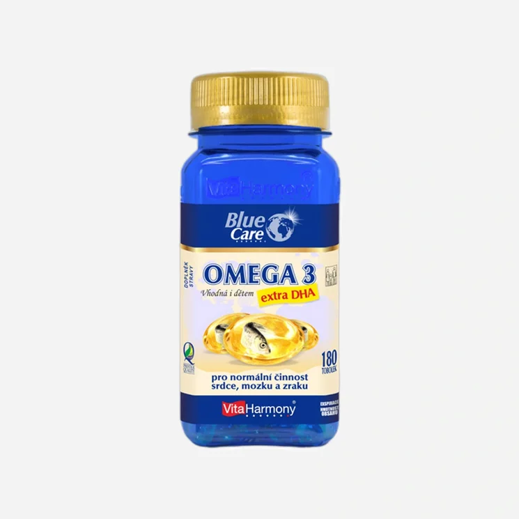 Omega 3 Extra DHA 180 tabliet (3 mesiace)