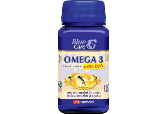 Omega 3 Extra DHA 180 tabliet (3 mesiace)