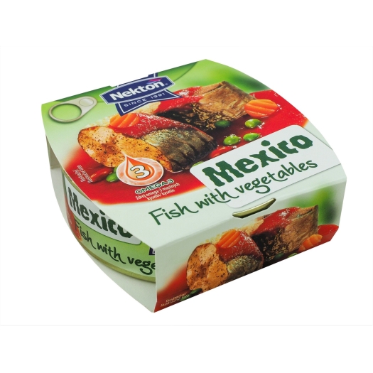 Opečená ryba so zeleninou Mexico