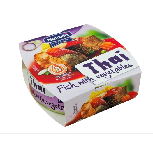 Opečená ryba so zeleninou Thai