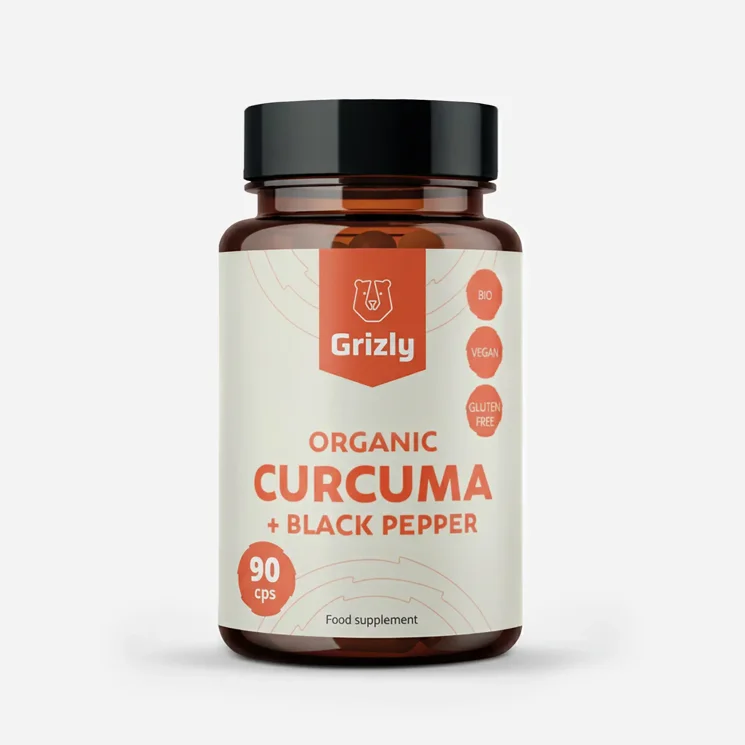 Organic Curcuma + Black Pepper 90 cps