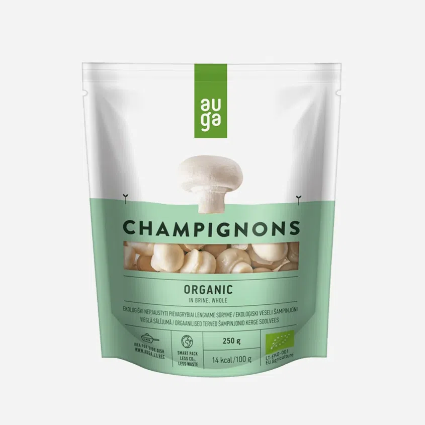 Organic Šampiňóny v slanom náleve