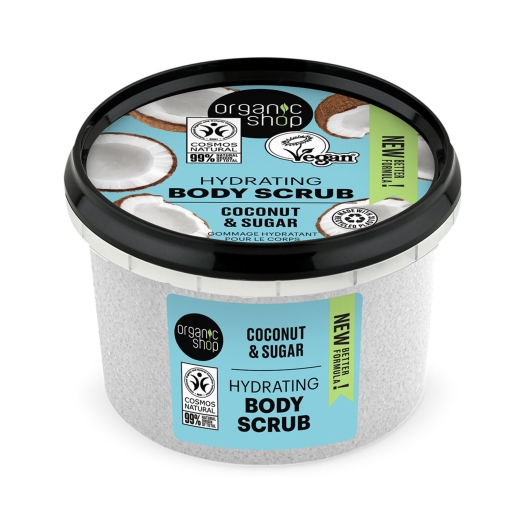 Organic Shop Hydratačný telový peeling kokos a cukor