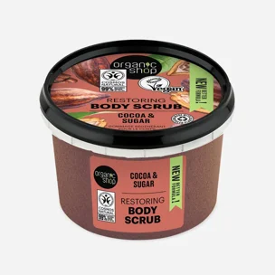 Organic Shop Obnovujúci telový peeling kakao a cukor