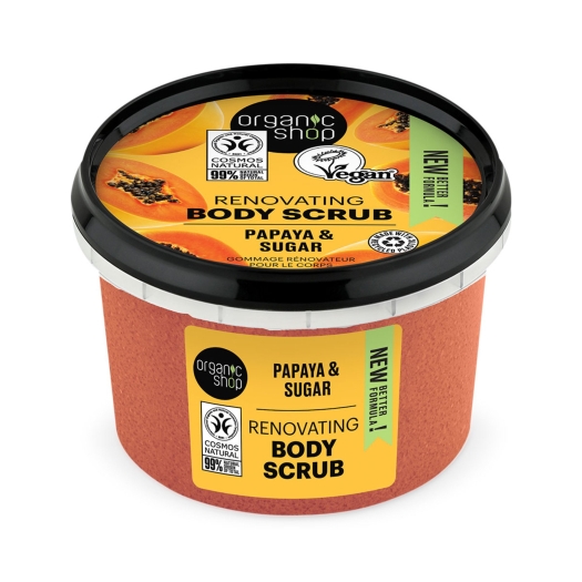 Organic Shop Renovujúci telový peeling papája a cukor