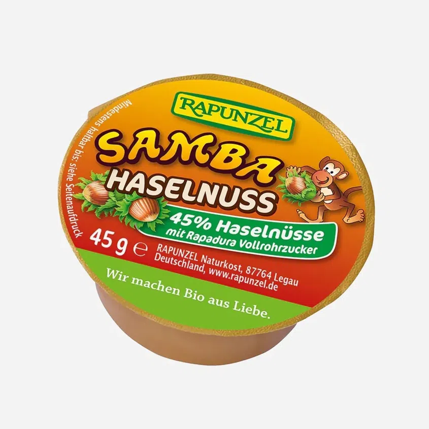 Oriešková pomazánka SAMBA mini BIO