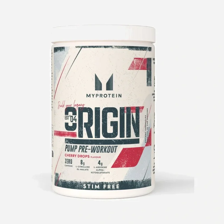 Origin Pre-Workout Stim Free Čerešňa