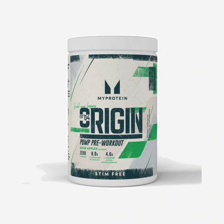 Origin Pre-Workout Stim Free Kyslé jablko