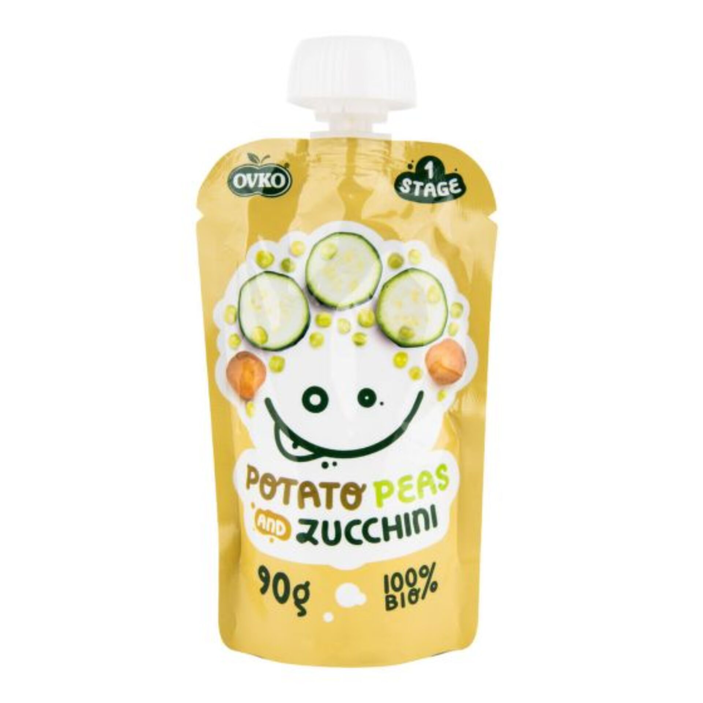 OVKO príkrm zemiak, hrášok, cuketa  BIO