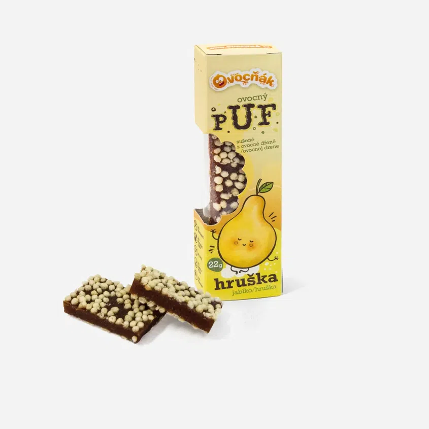 OVOCŇÁK plátky PUF jablko-hruška