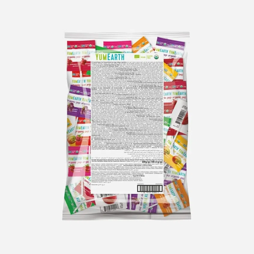 Ovocné lízanky BIO 100 ks