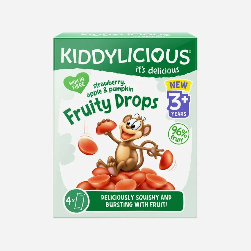 Ovocné želé cukríky jahoda, jablko a tekvica 3+